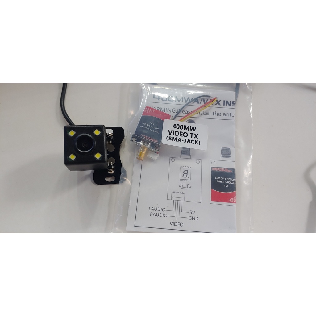 Combo fpv truyền hình ảnh từ xa 5.8G giành cho xe và máy bay