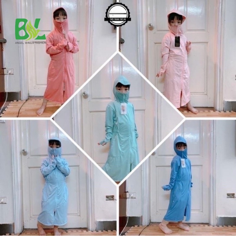 Áo Chống Nắng Bé Gái BL Fashion (3-8 tuổi)