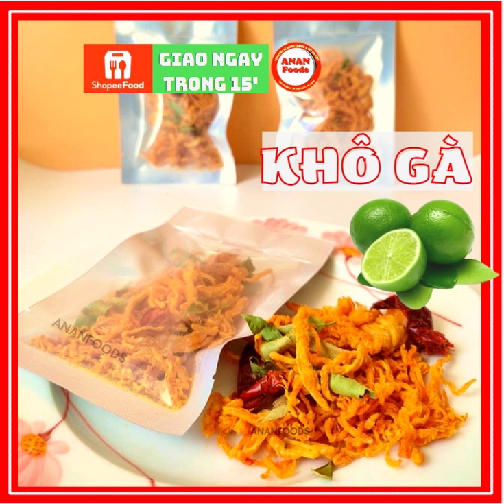 Khô Bò - 10 Gói - Ananfoods, Ăn Vặt, Gà Lá Chanh, Kho Ga, Kho Bo Do, Gà Bơ Tỏi, Khô Bò Đỏ | BigBuy360 - bigbuy360.vn