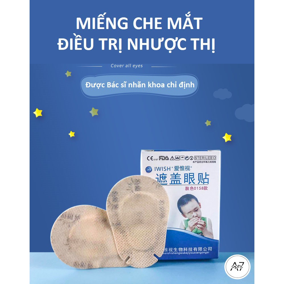 Miếng dán mắt điều trị nhược thị ( full hộp 20 miếng)