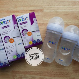 Bình sữa chống đầy hơi Avent Natural 125ml 260ml 330ml