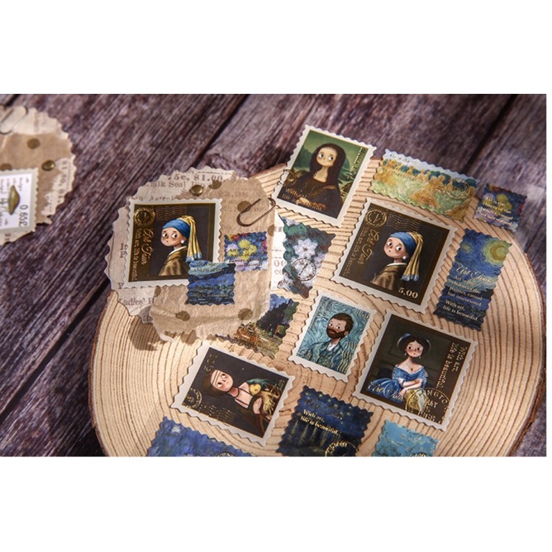 Sticker stamp hoạt hình ST084