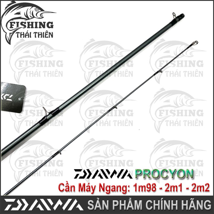 Cần Câu Cá Daiwa Procyon 662MF, 702MHX, 732MHX Cần Lure Máy Ngang 1m98, 2m1, 2m2 Dòng Cao Cấp Hàng Chính Hãng