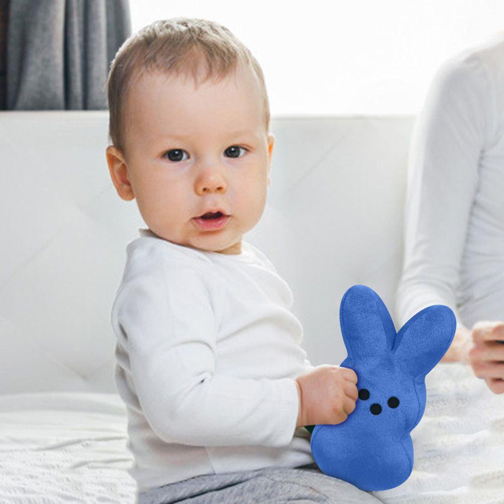Thỏ Nhồi Bông 15CM Trang Trí Dễ Thương