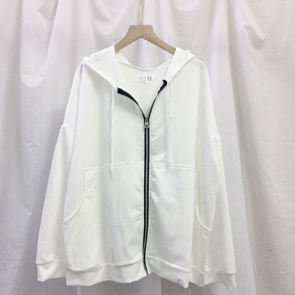 Áo khoác nỉ hoodie unisex khóa dọc Bingshop vải nỉ da cá dày đẹp freeship