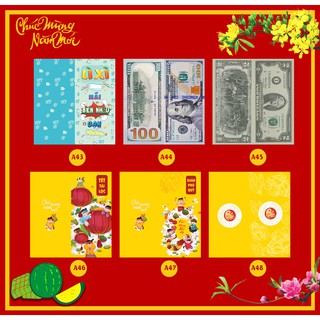 2000 bao lì xì 2021 khách đã chọn mẫu