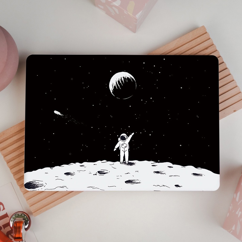 Ốp Máy Tính Bảng Hình Phi Hành Gia Cho 2022 macbook M2 Pro Air 13 inch A2338 A2681 2021 2020 Air M1 A2337 Retina 13 15 A1502 A1398 Pro 14 15 16