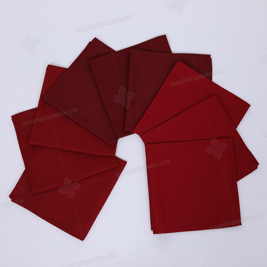 Khăn ăn Napkin 47*47cm chất liệu vải kaki cao cấp 100% cotton đường may tinh tế, an toàn  - Đồng Phục Bốn Mùa