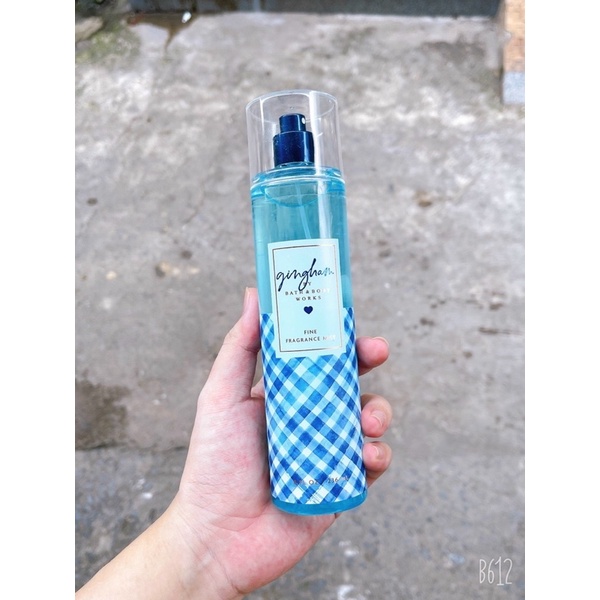 Xịt thơm toàn thân nước hoa bodymist 236ml Gingham, Gingham Love