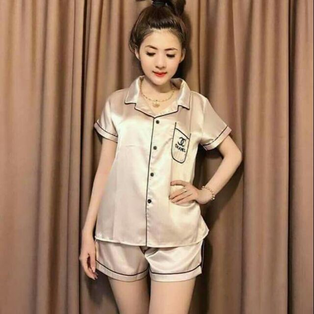 Bộ pijama lụa