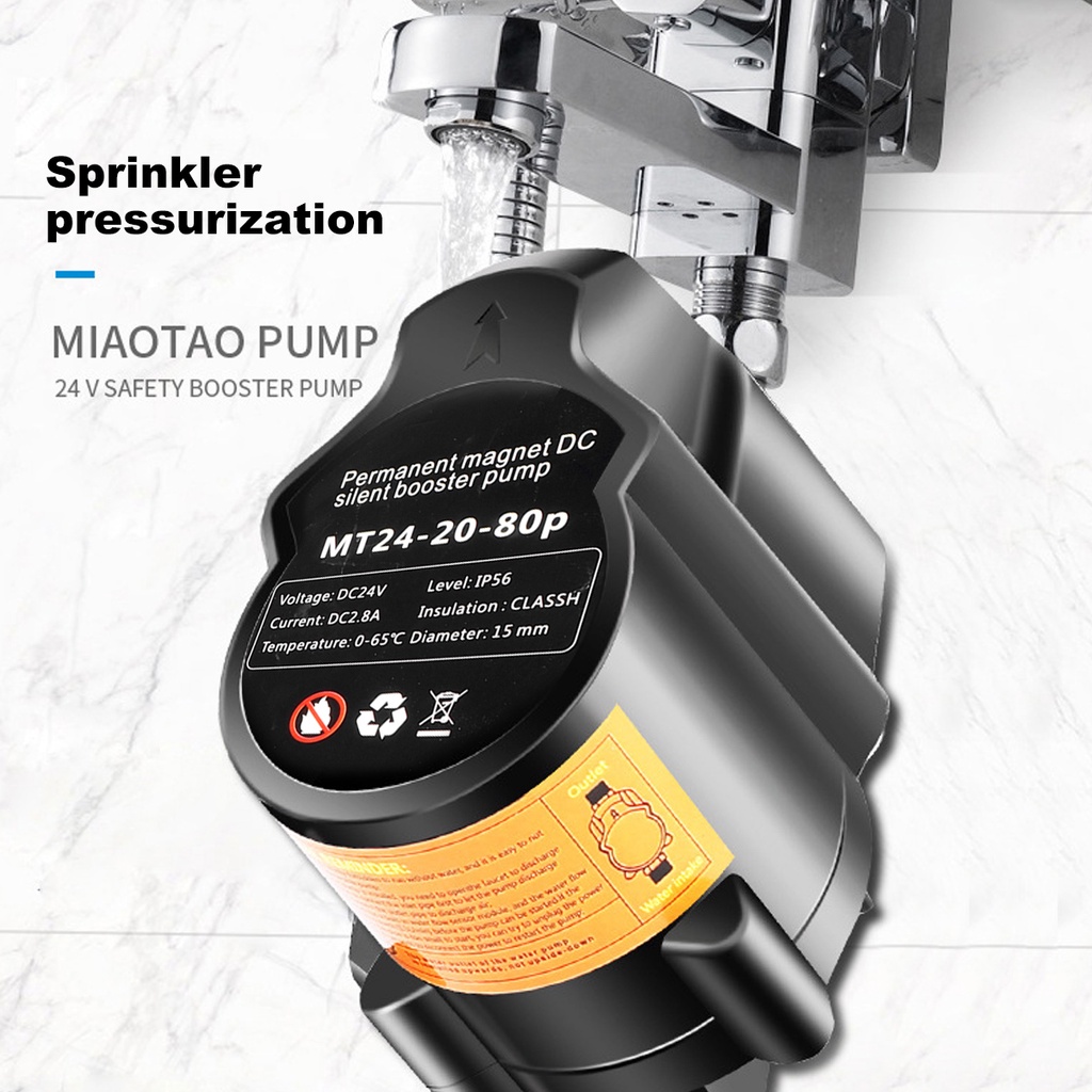 Máy Bơm Nước mini 120w ip56 dc24v Cho Hộ Gia Đình