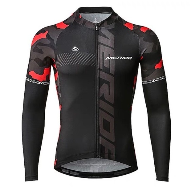 Bộ Quần Áo Đua Xe Đạp Tay Dài / Quần Dài Chất Vải Khô Thoáng Nhanh Thời Trang Cho Nam Và Nữ