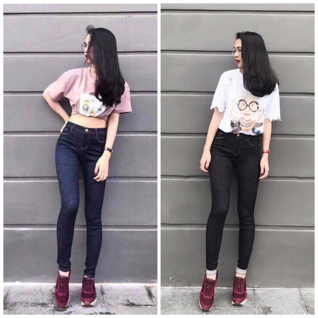 SALE LỖ QUẦN JEANS MUỐI TIÊU CO DÃN MẠNH