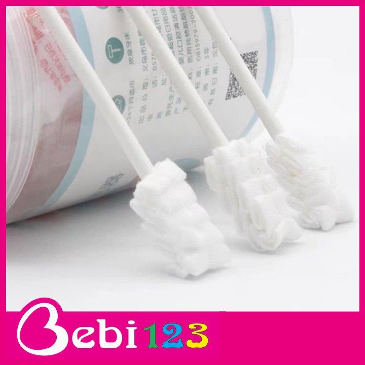 Hộp 30 gạc rơ lưỡi Baby Babuu Nhật Bản cho bé