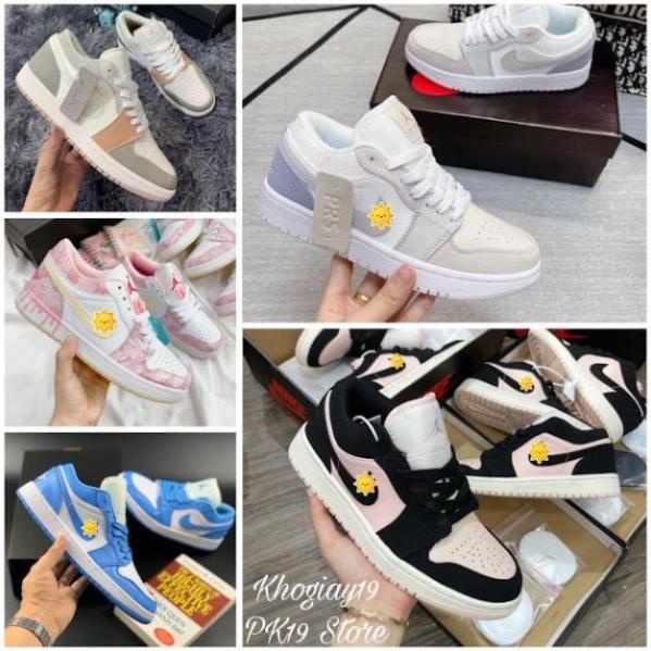 Giày thể thao Jordan cổ thấp xám xanh paris, Giày jordan low các màu hot nhất dễ phối đồ nam nữ Full Box Bill -1_yhg | BigBuy360 - bigbuy360.vn