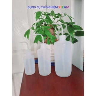 Bình tia nhựa trắng (bình xịt) chia vạch 250ml 500ml 1000ml chuyên dụng