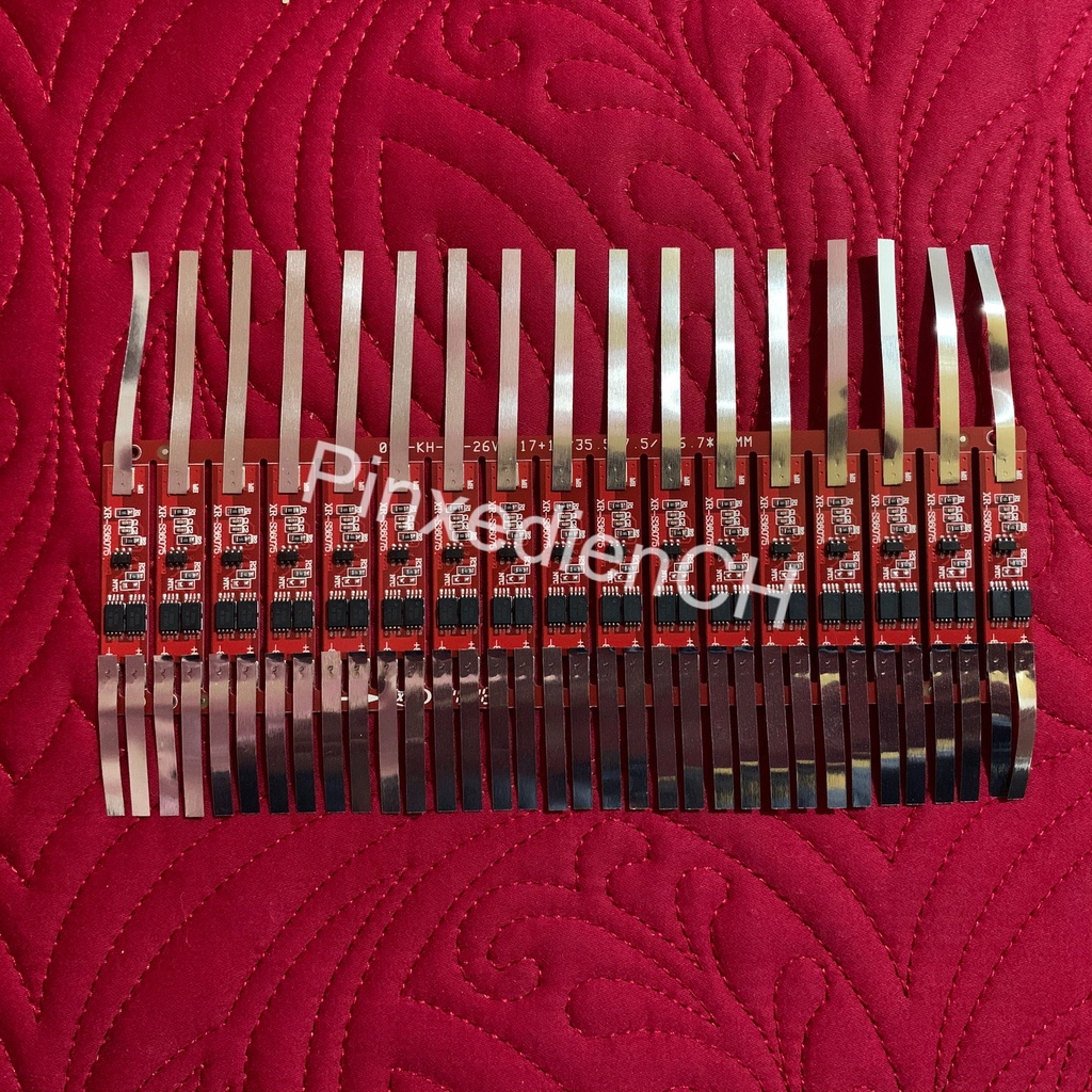 Mạch Bảo Vệ Pin Lithium 3.7v  2S5A Bms Cho Pin Sạc 2s 8.4V 18650