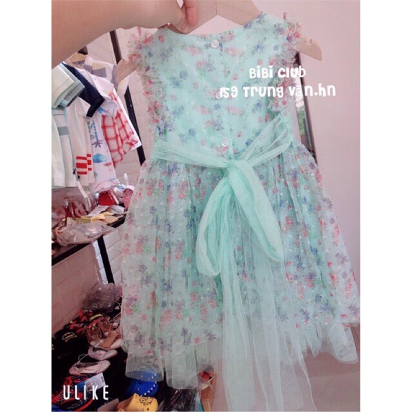 Váy voan bé gái