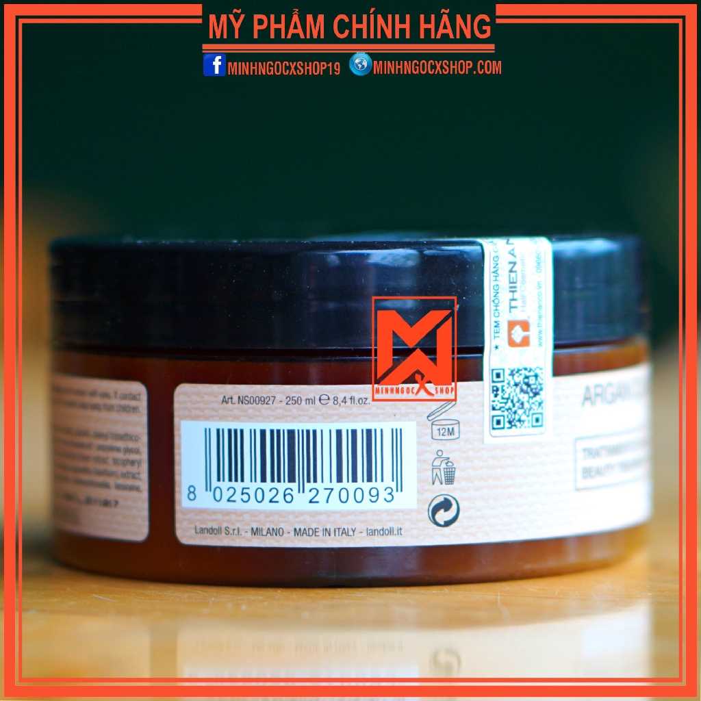 ✅[ NASHI-CHÍNH HÃNG ] DẦU HẤP PHỤC HỒI HƯ TỔN NASHI ARGAN DEEP INFUSION 250ML | BigBuy360 - bigbuy360.vn