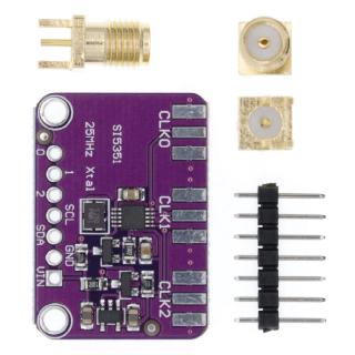 Mô đun phát tín hiệu dc 3v-5v cjmcu-5351 si5351a si551 i2c 8khz-160mhz