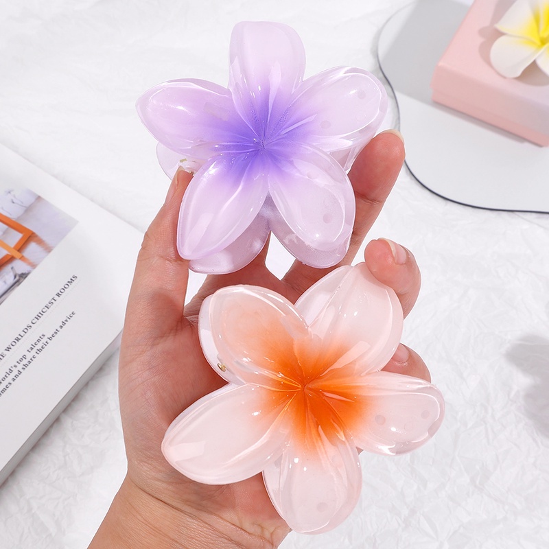 Kẹp Tóc Hình Hoa Lily Phong Cách Bohemian Ngọt Ngào Thời Trang Cho Nữ