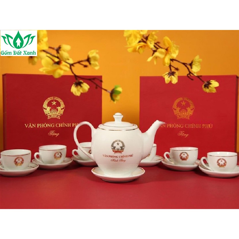 Ấm Chén Cao Cấp Z10 TÂN CƯƠNG XANH