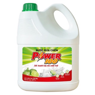 [HÀNG CHUẨN THÁI LAN] NƯỚC RỬA CHÉN BÁT POWER 100 NATURAL
