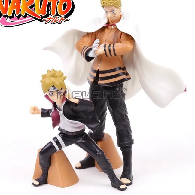 Bộ 2 Mô Hình Nhân Vật Naruto Boruto Uzumaki Next Generation