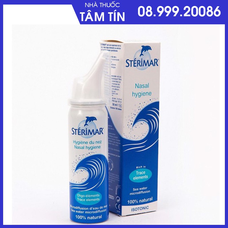 Nước biển sâu Sterimar nasal hygiene lọ 50ml