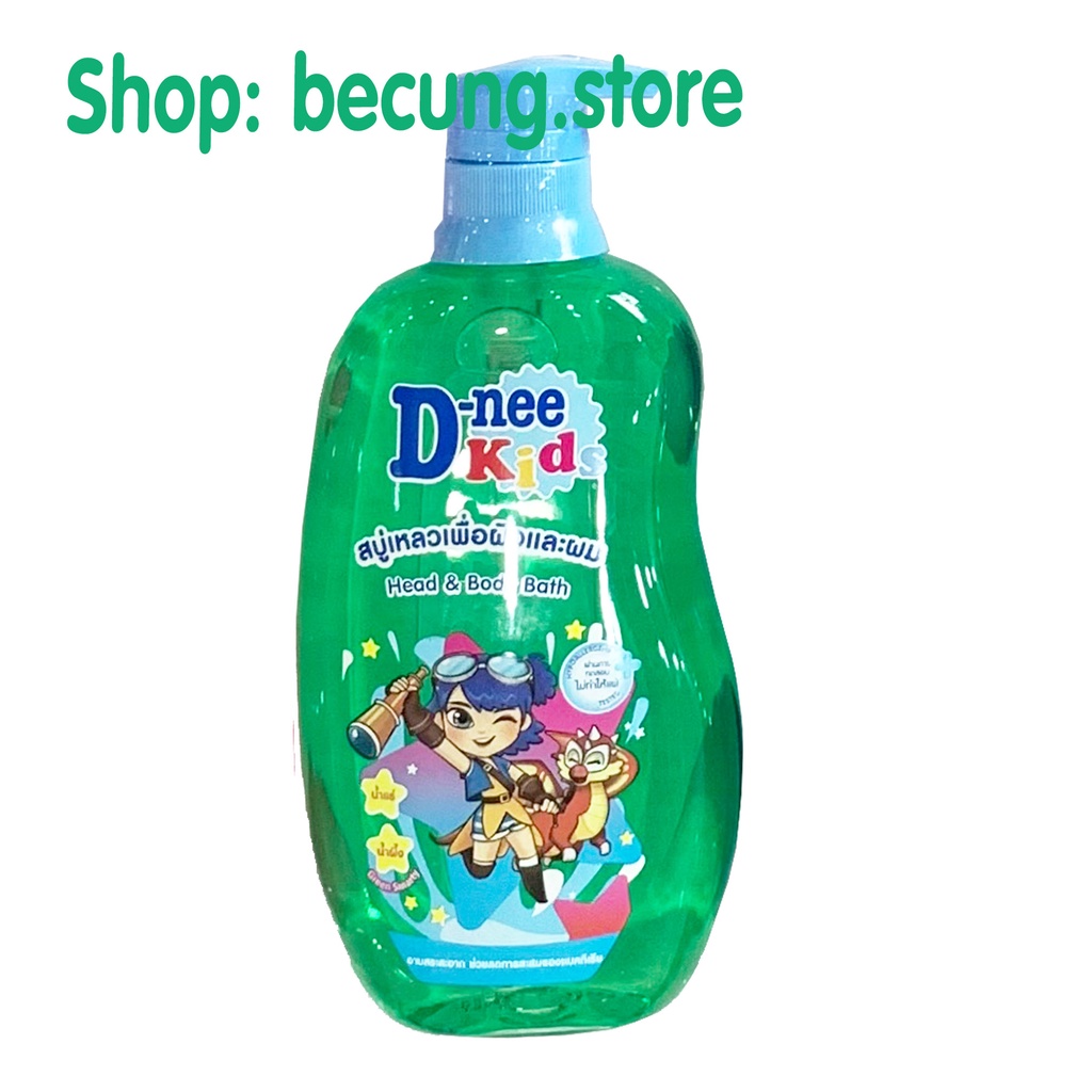 Sữa tắm gội Dnee kids 400ml Thái Lan, cho bé trên 3 tuổi