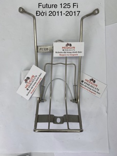 Baga Future inox các đời 1999-2020 (lượn giữa inox xe máy Future) 8Ly