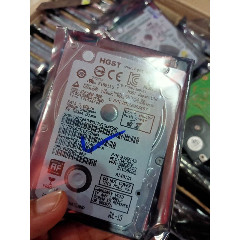 Ổ Cứng Trong Suốt Hiệu Hitachi Slim 500gb | BigBuy360 - bigbuy360.vn