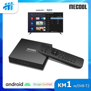 Android TV Box Mecool KT1 - DVB-T2, AndroidTV 10, S905X4, Ram 2G, Bộ nhớ 16GB