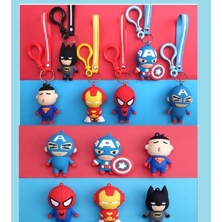 (MỚI) Móc Khóa Anime Marvel Avengers Móc Khóa Iron Man