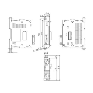 MỞ RỘNG MITSUBISHI FX3U-232ADP-MB