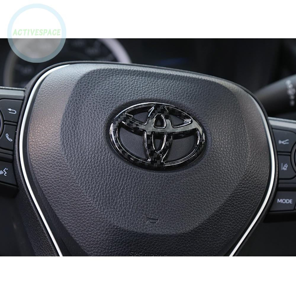 Carbon Fiber Car Steering Wheel Auto Logo Stickers Badge Decal for 1819 Toyota KKDvHgsf vvBcWt fxfpTL