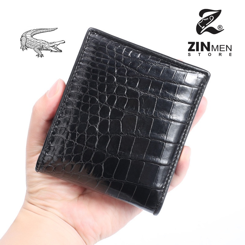 Ví Nam Da Cá Sấu Thật 100% hàng cao cấp bảo hành 12 tháng - ZinMen Store