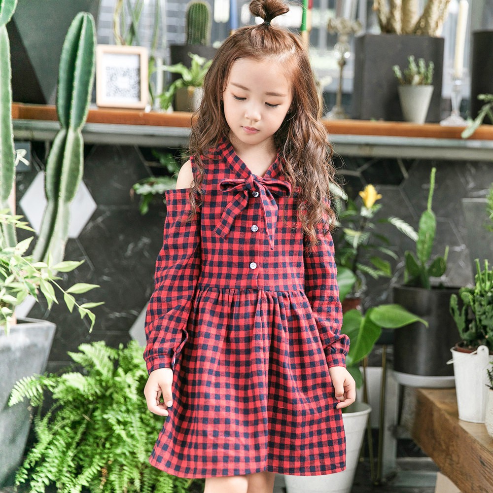 Đầm Công Chúa Sanlutoz Màu Đỏ Thời Trang Dành Cho Bé Gái