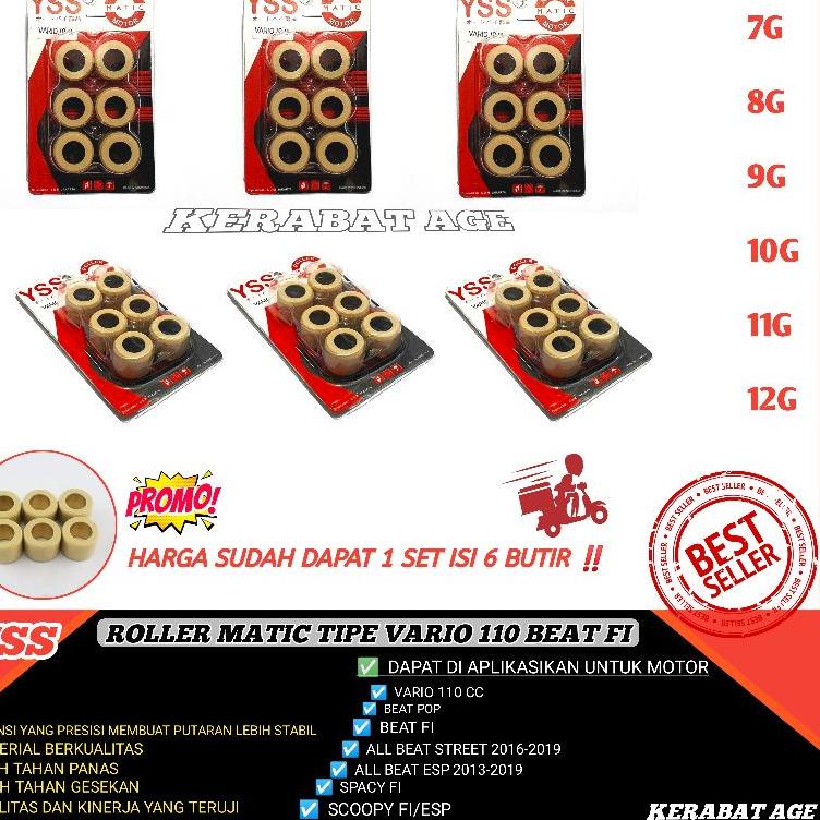̄➘ Con Lăn Chuyên Dụng Cho Xe Hơi FI BEAT ESP 9 10 11 8 7 12gr 110 Carbu ESP 9 10 11 8 7 12gr Y ★★★ 9rt