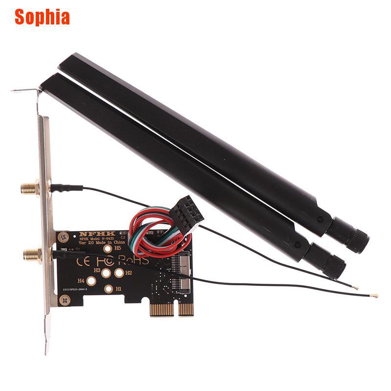 Đầu Chuyển Đổi Thẻ Mạng Wifi Không Dây Pcie X1 Sang Bcm94360Cs2