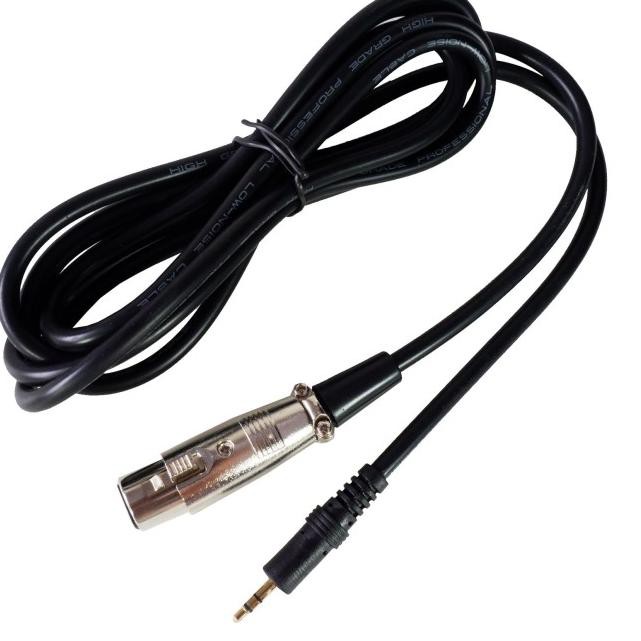 Cáp Chuyển Đổi Xlr 3 Pin Sang 3.5 mm Bm800 Bm700 Taffware Xlr-200 Dài 2m