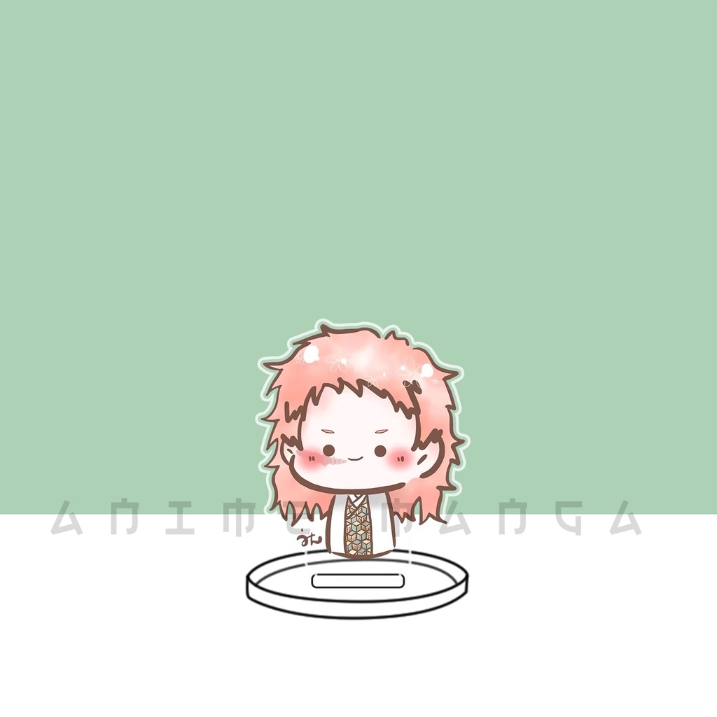 Mô Hình Nhân Vật Anime Thanh Gươm Huỷ Diệt Standee Kimetsu No Yaiba Chibi Để Bàn