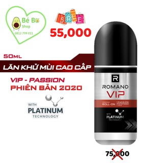 LĂN KHỬ MÙI ROMANO VIP 50ml