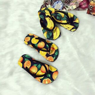 🍌🍊dép trái cây du ha, du hí🍊🍌