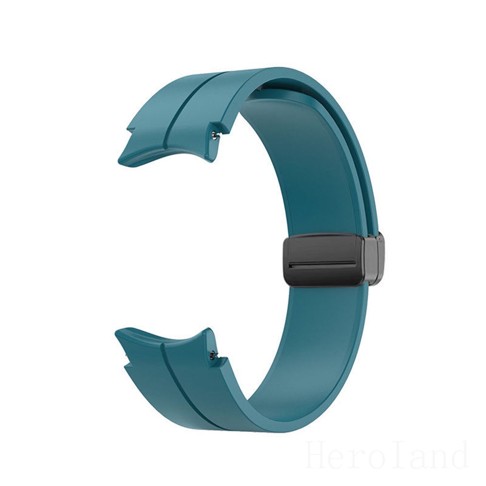 Dây Đeo Silicone 20mm Có Khóa Nam Châm Cho Samsung Galaxy Watch 5 pro / Galaxy Watch4 40mm 44mm