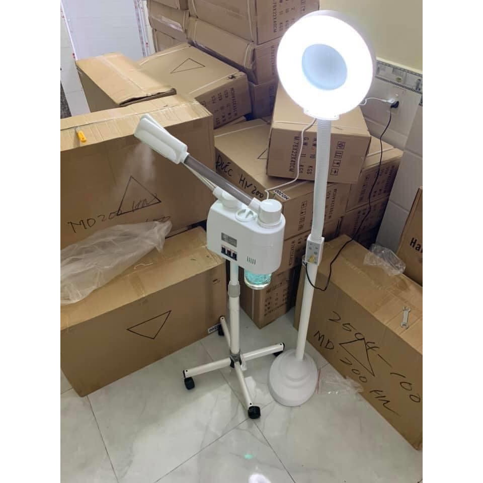 Đèn led nặn mụn 120 bóng mẫu đế nhẹ