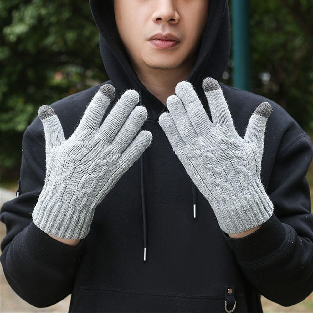 Găng Tay Giữ Ấm Mùa Đông Cho Nam Khi Đạp Xe / Trượt Tuyết
