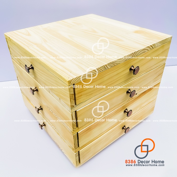 [GIÁ TẠI XƯỞNG] Tủ gỗ Xoay 360 độ xuất khẩu thông minh cao cấp để đồ mỹ phẩm, trang sức, tủ đựng đồ trang điểm, phụ kiện