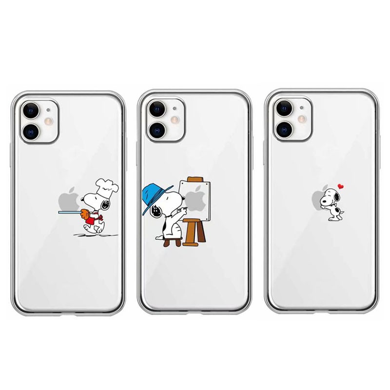 Ốp điện thoại mềm chống sốc trang trí hình Snoopy cho iPhone 11 Pro Max i6 6s 7 8 Plus X XR XS MAX X 7plus 8+ 12 Pro Max | BigBuy360 - bigbuy360.vn