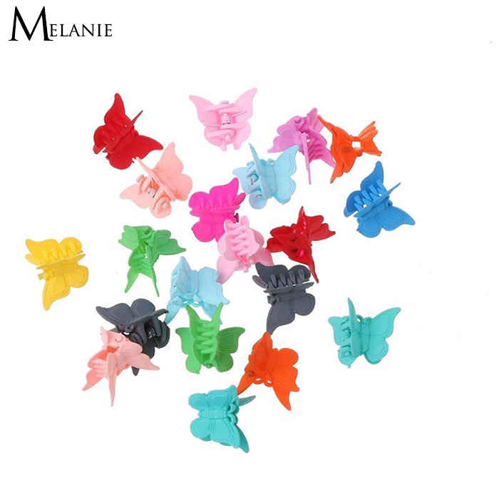 Bộ 20 Kẹp Tóc Hình Bướm Thời Trang Cho Bé